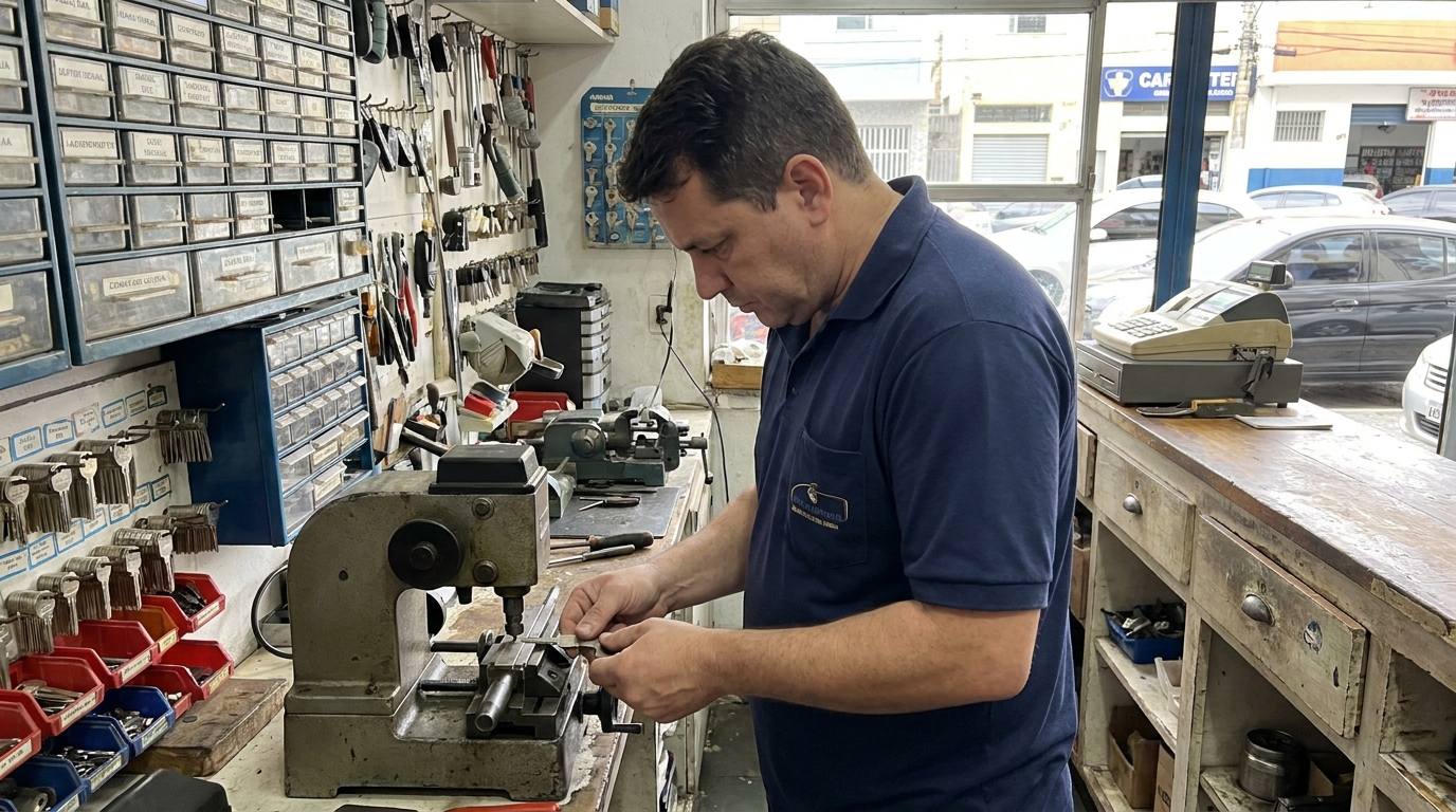 Confecção de Chave Automotiva profissional em Vila Velha‑ES