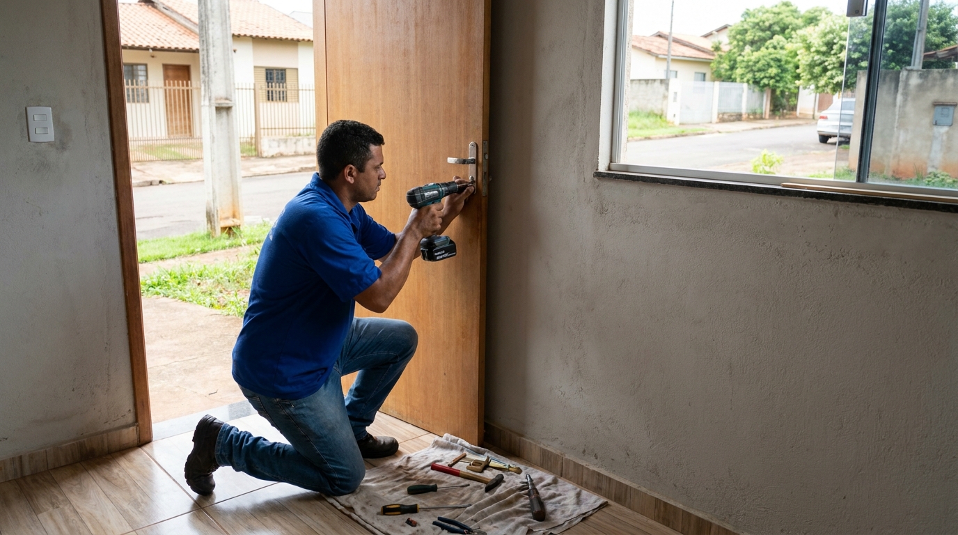 Instalação de Fechadura Residencial profissional em Vila Velha‑ES